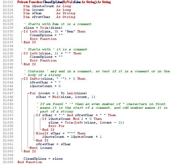 VBcodePrint Screenshot